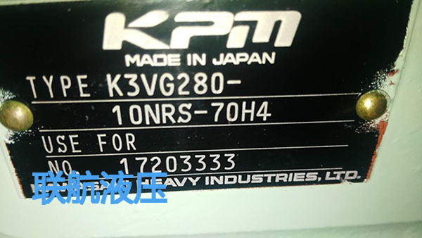 日本川崎柱塞泵K3VG280-10NRS-70H4        